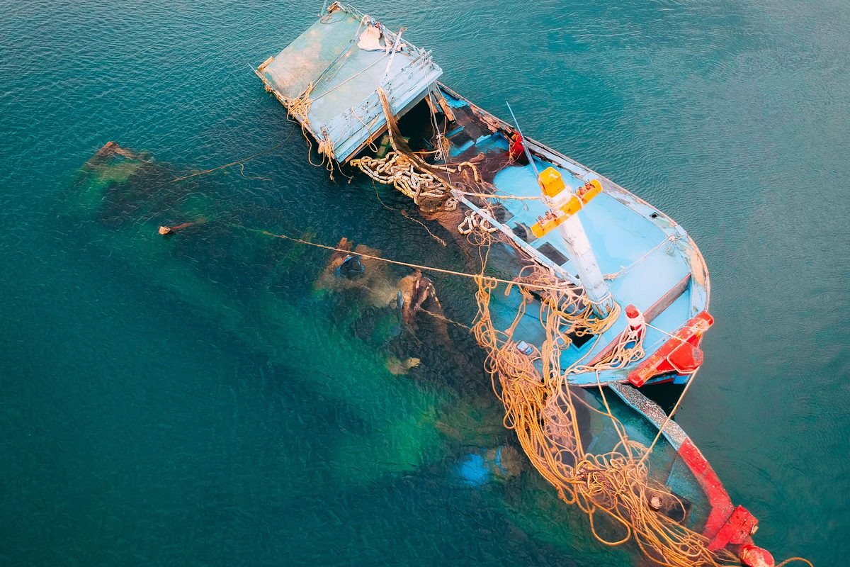 Drohne trifft türkisches Fischerboot vor der Krim