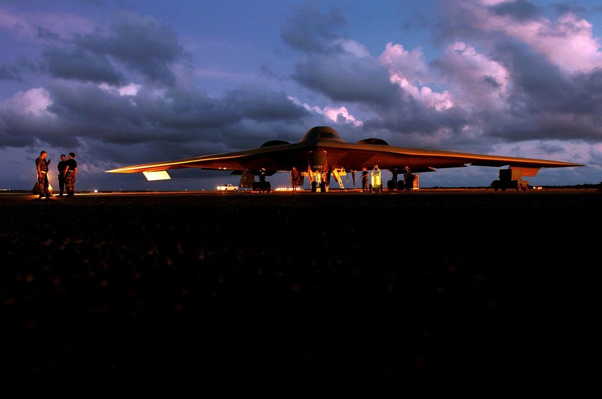 US-Bomber verlassen britischen Militärstützpunkt Fairford nach Festnahmen